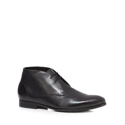 H By Hudson Back leather chukka boots
